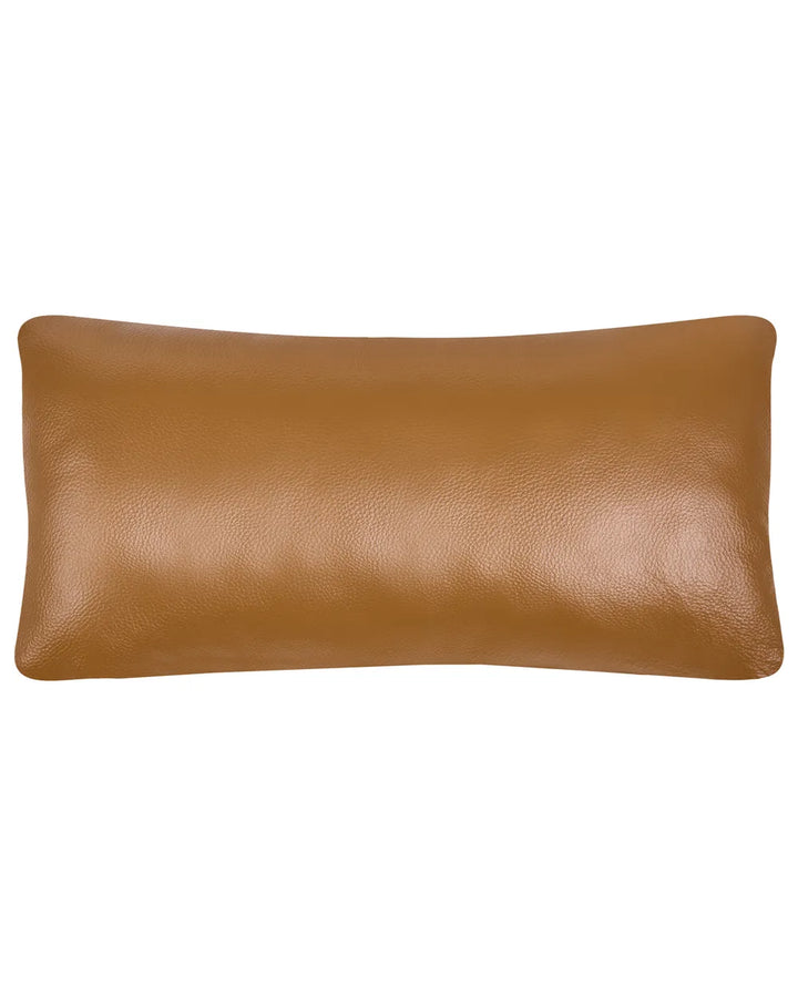 Armchair Leather Golden Brown Keemon