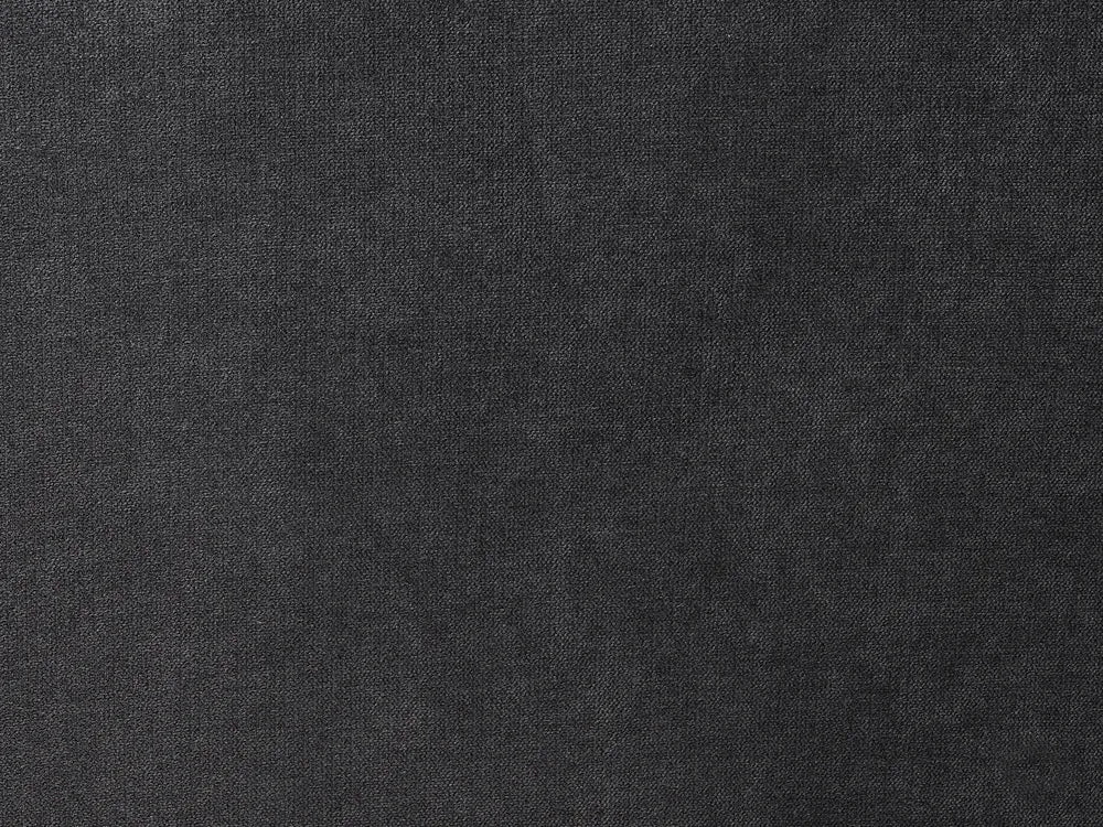 Sofa 2 Seater Fabric Black Crandell