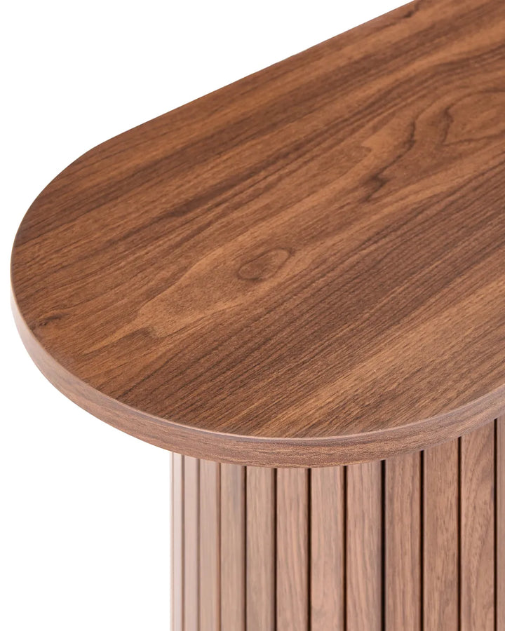 Console Table Dark Brown Elex