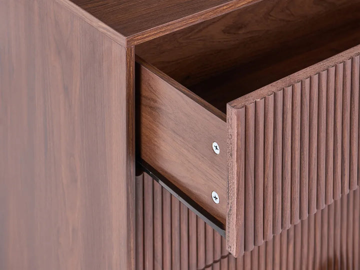4 Drawer Chest Dark Brown Eilzabeth