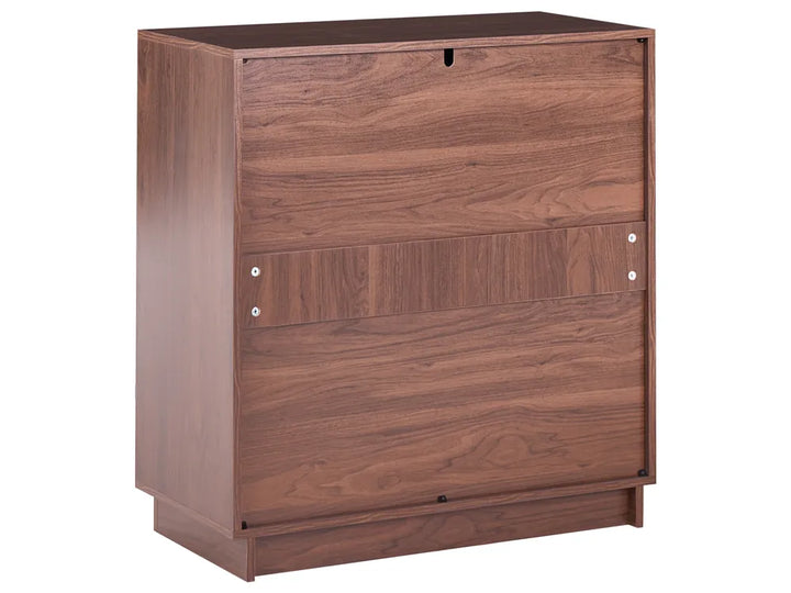 4 Drawer Chest Dark Brown Eilzabeth