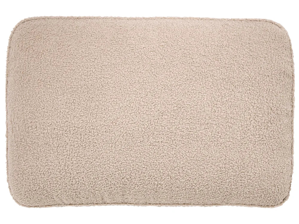 Living Room Set 4 Seater Boucle Beige Fatih