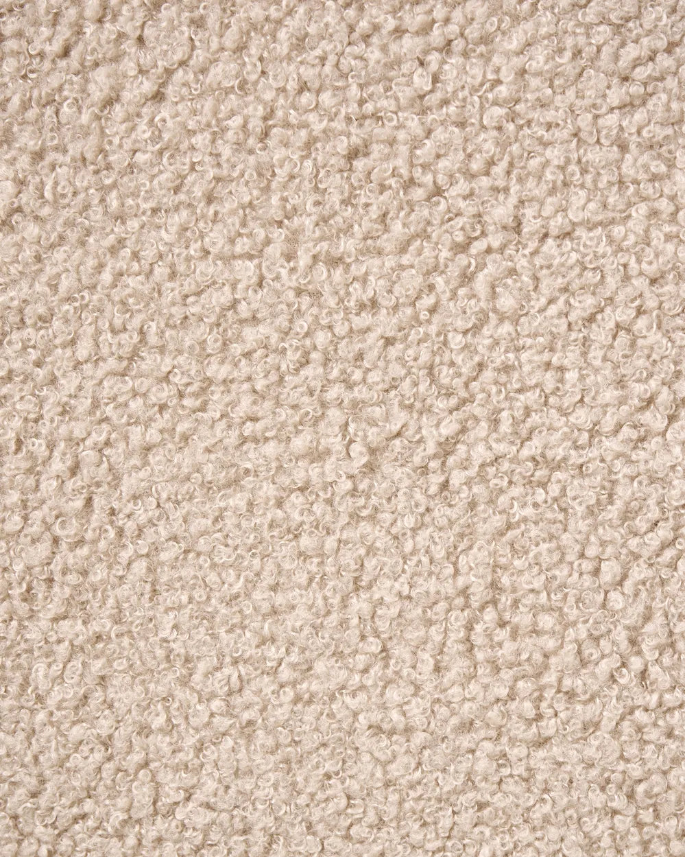 Armchair Boucle Beige Lechia