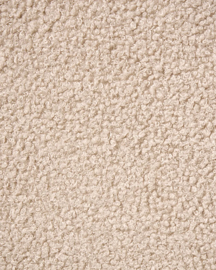 Armchair Boucle Beige Lechia