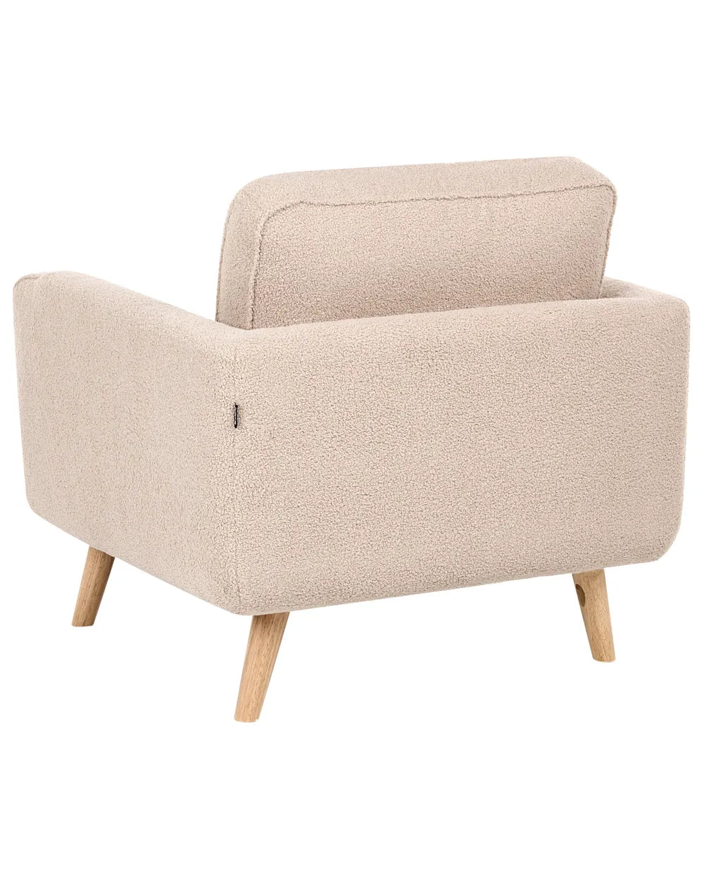 Armchair Boucle Beige Fatih