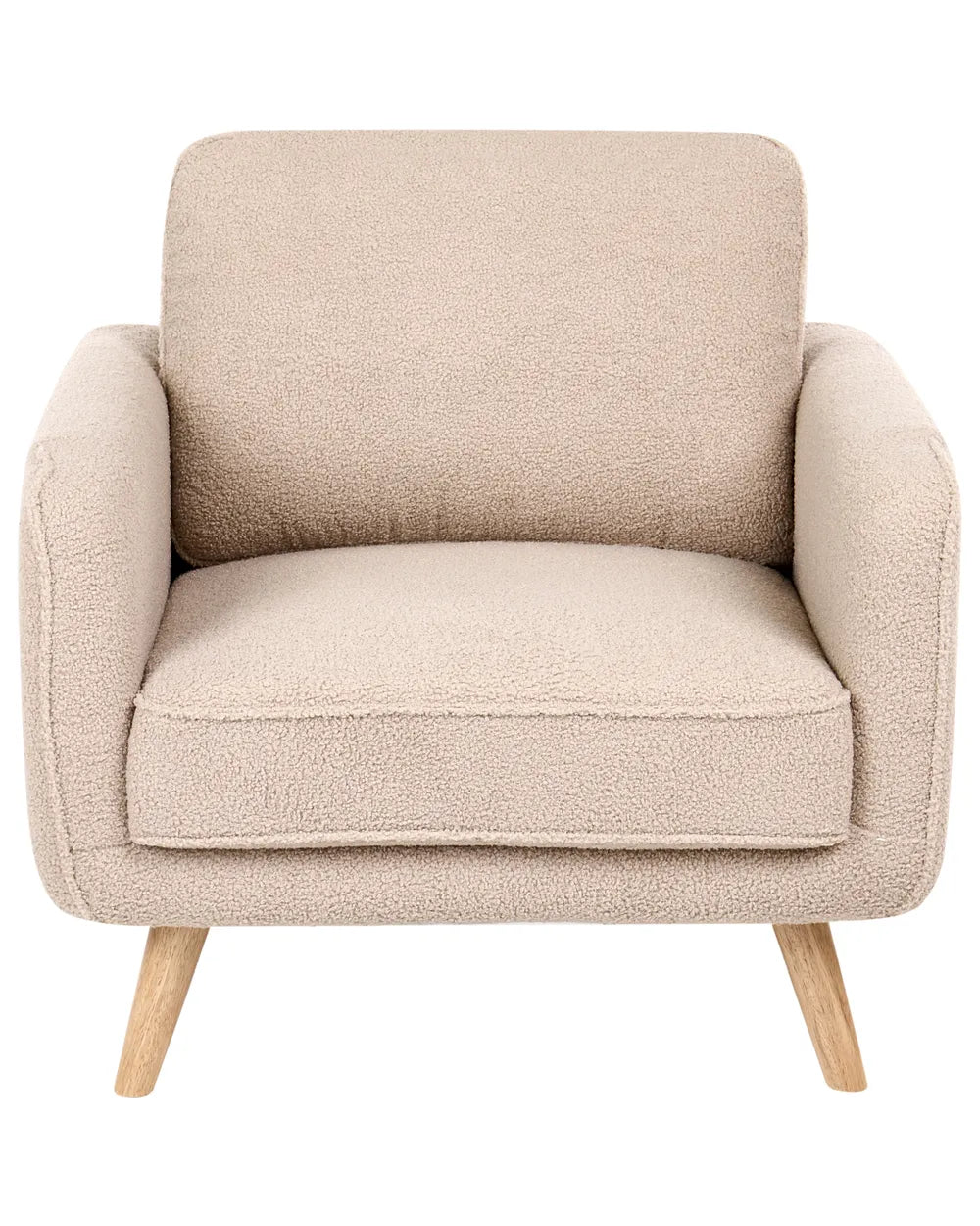 Armchair Boucle Beige Fatih
