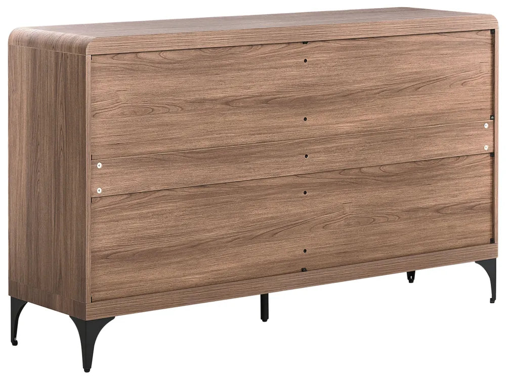 6 Drawer Chest Dark Brown Lechia