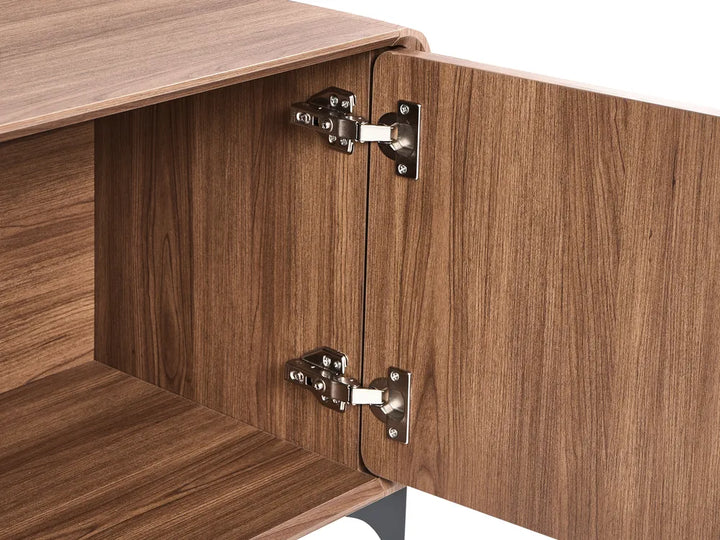 TV Stand Dark Brown Lechia