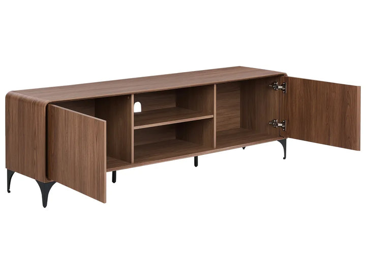 TV Stand Dark Brown Lechia