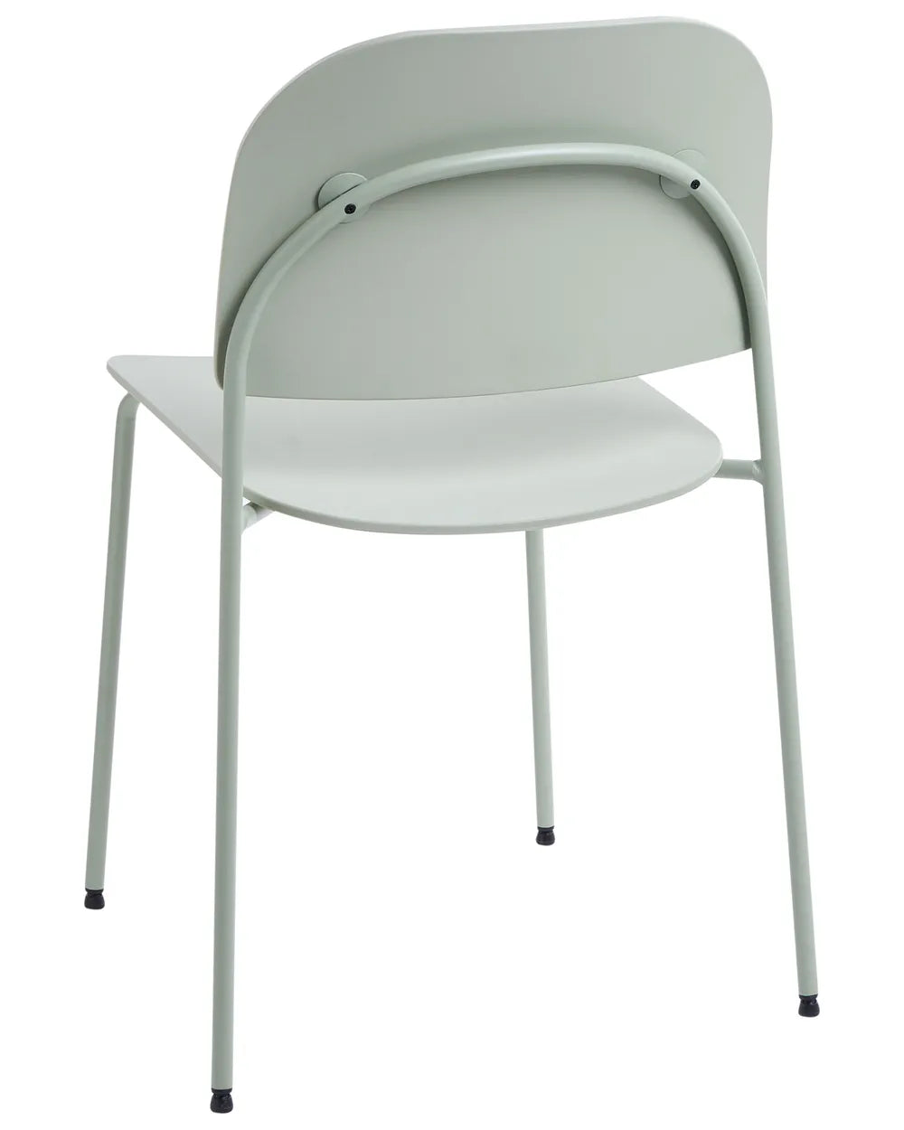 Set of 2 Dining Chairs Metal Mint Green Gyden