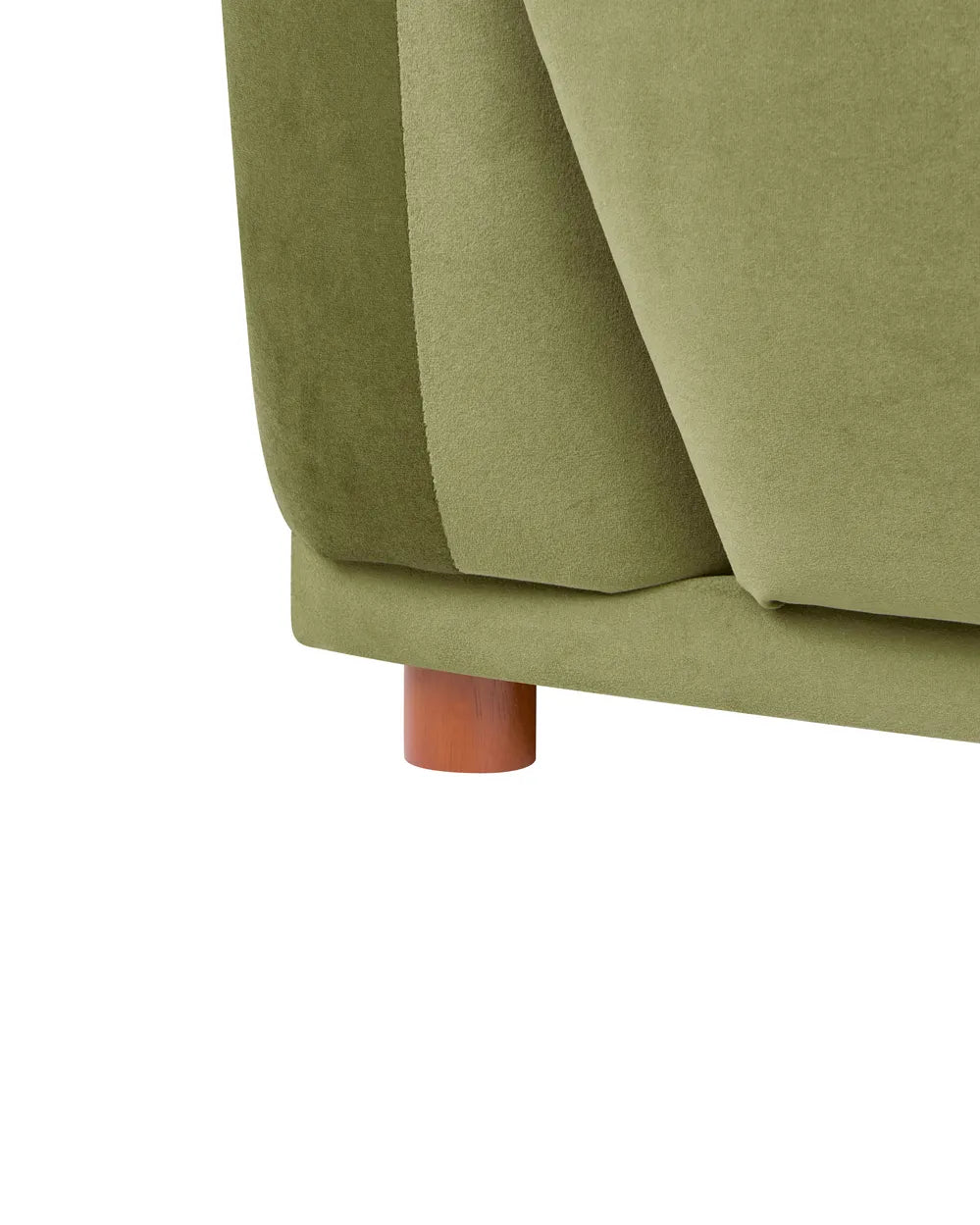 Armchair Velvet Green Damika