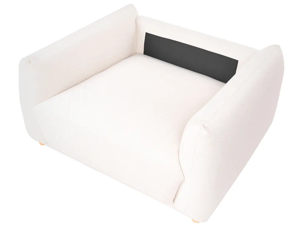 Living Room Set 5 Seater Fabric Off-White Damika