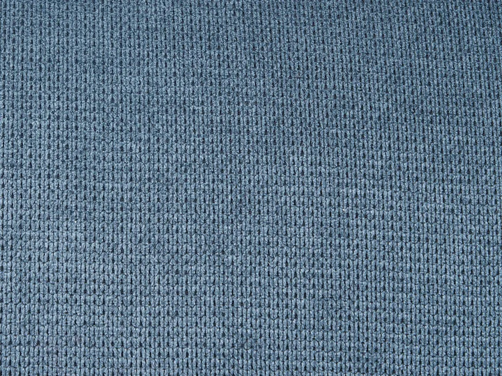 Dining Bench 2 Seater Fabric Blue Aiydan