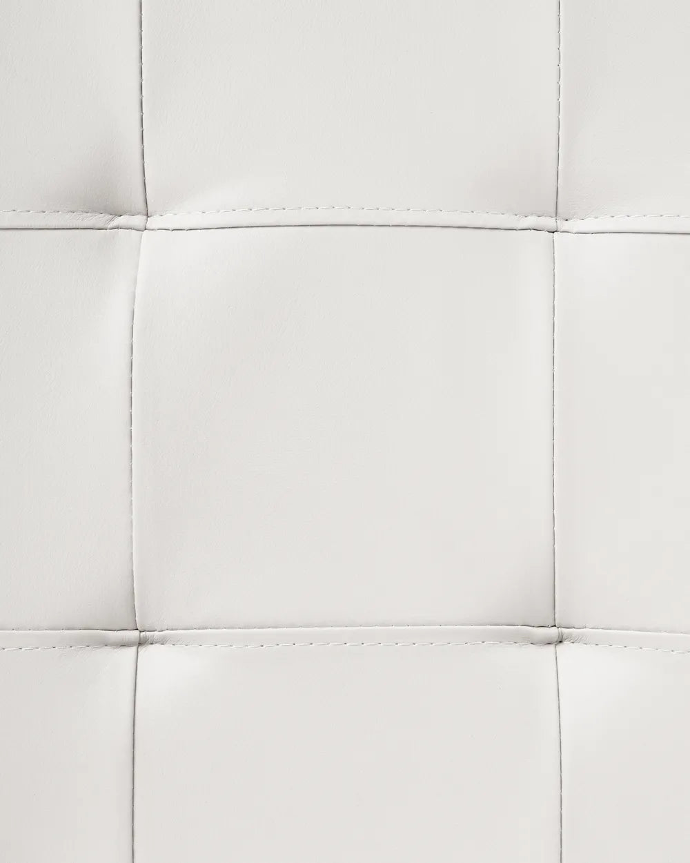 Set of 2 Dining Chairs Faux Leather White Fredo