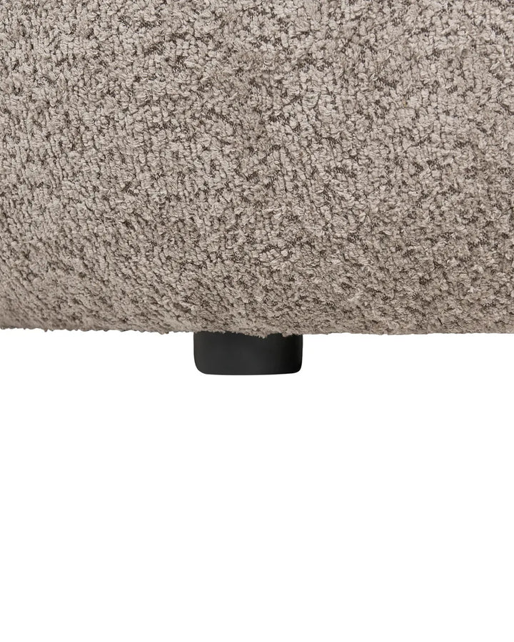 Armchair Chenille Taupe Latiasha