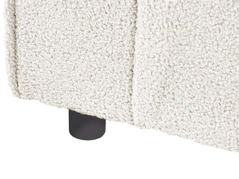 Modular Sofa 2 Seater Off-White Boucle Adalynn