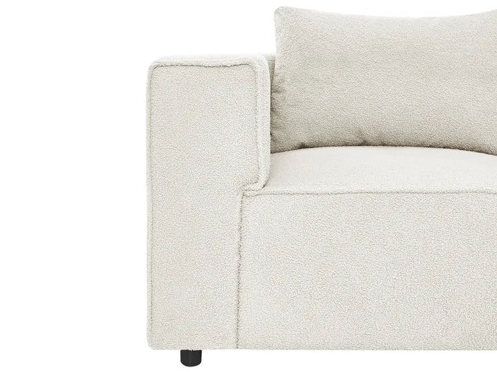 Modular Sofa 2 Seater Off-White Boucle Adalynn