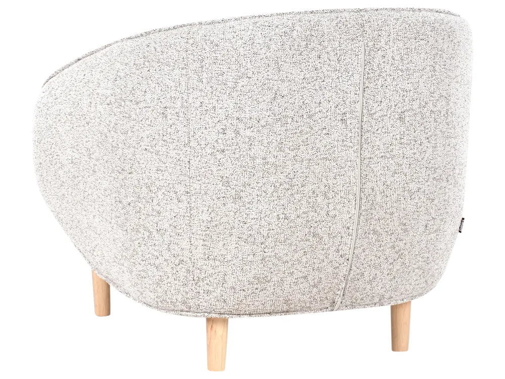 Living Room Set Fabric Light Beige Lamaya