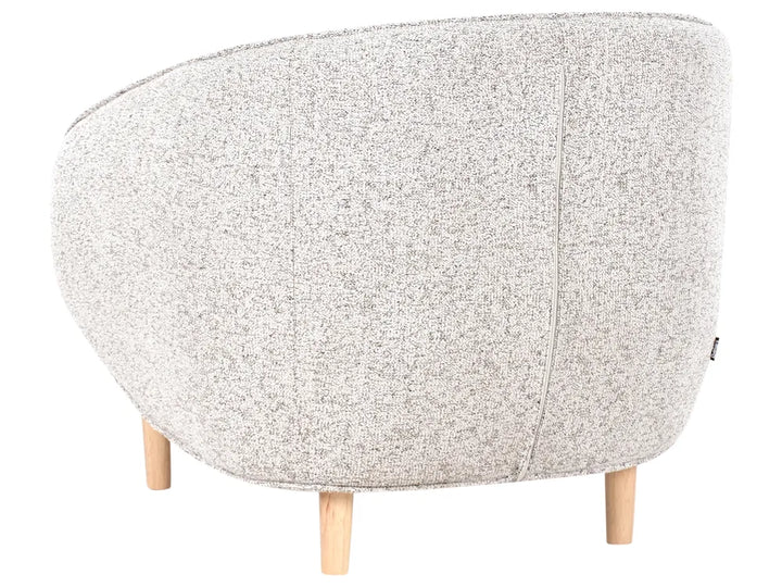 Living Room Set Fabric Light Beige Lamaya