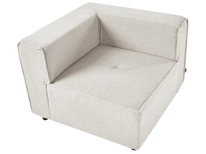 Corner Seat Off-White Boucle Adalynn