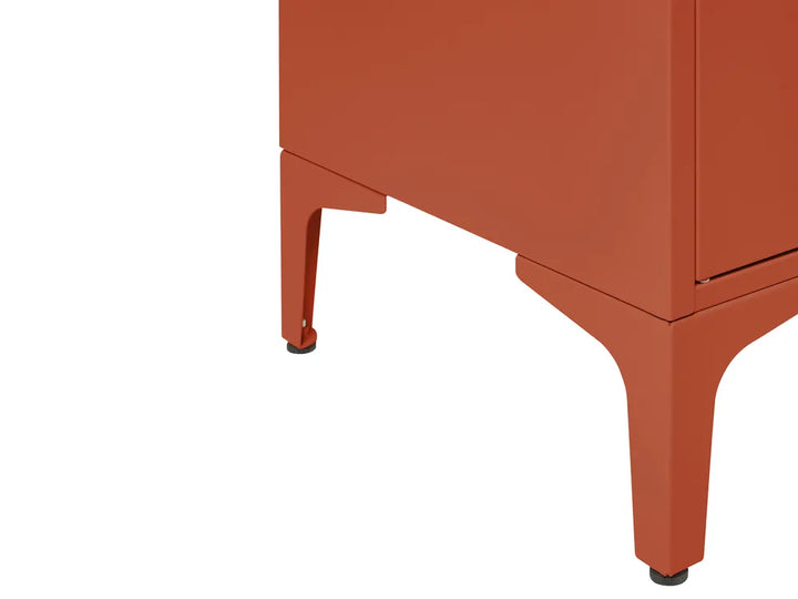TV Stand Metal Golden Brown Reshelle