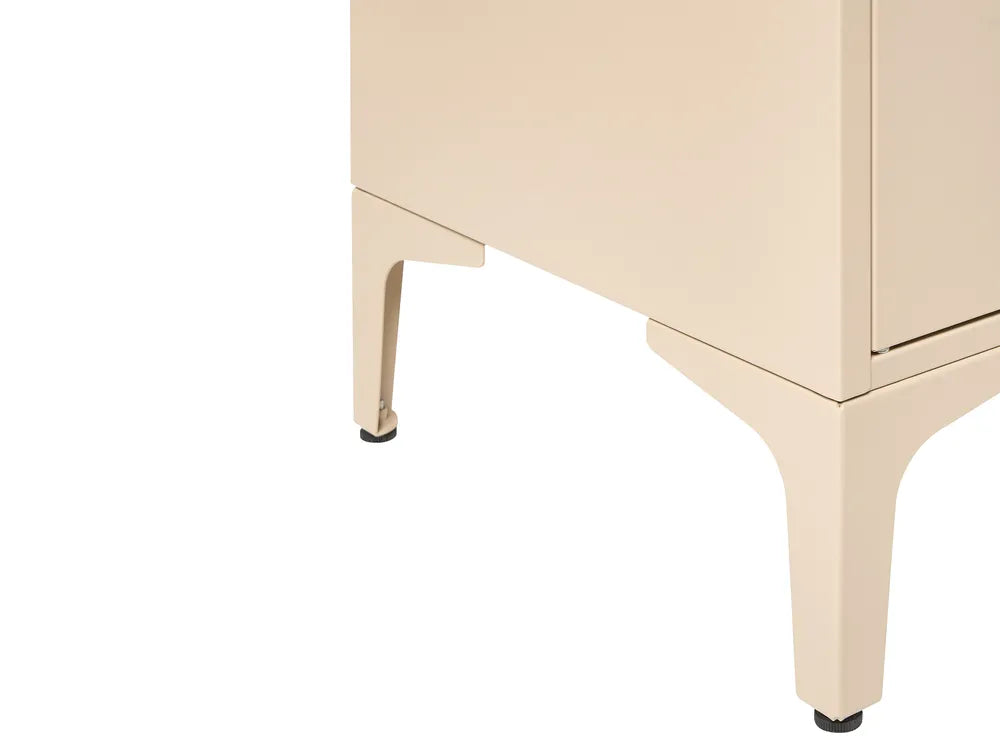 TV Stand Metal Beige Reshelle