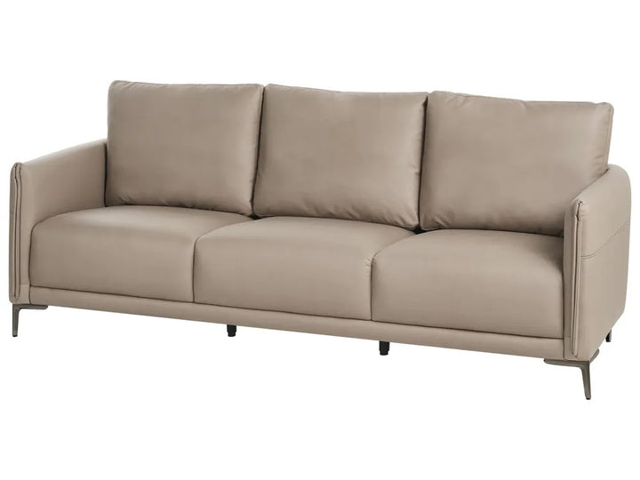 Sofa 3 Seater Fabric Taupe Doynton