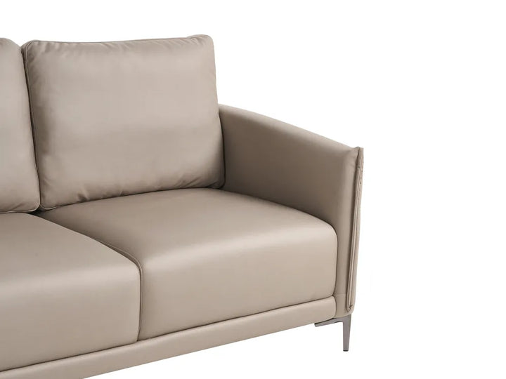 Sofa 3 Seater Fabric Taupe Doynton