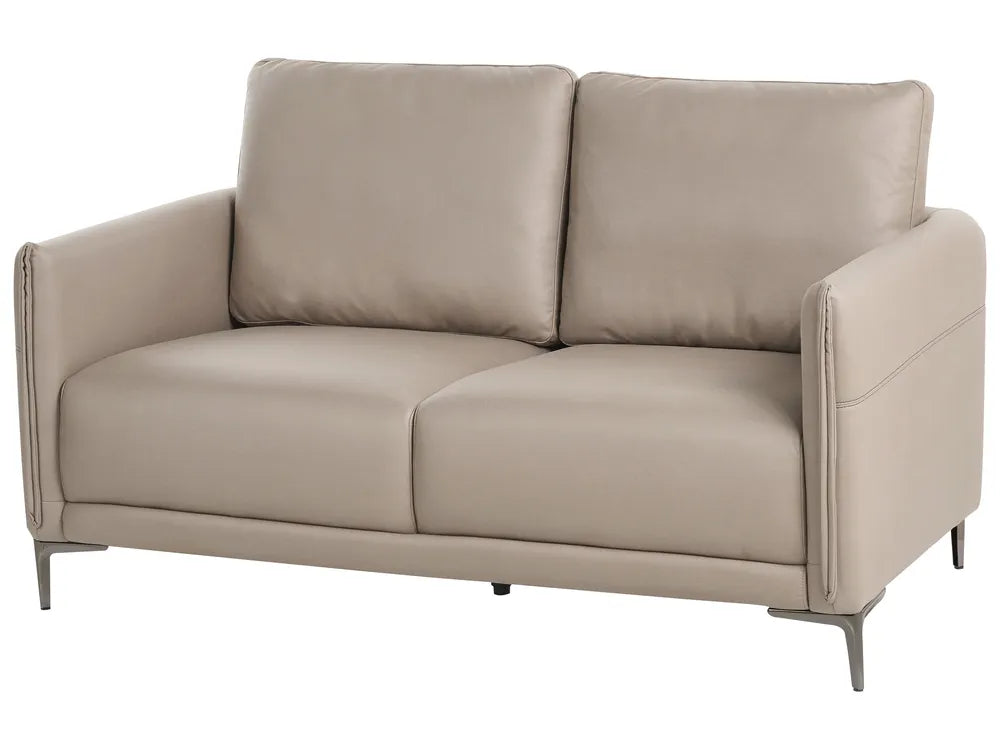 Sofa 2 Seater Fabric Taupe Doynton