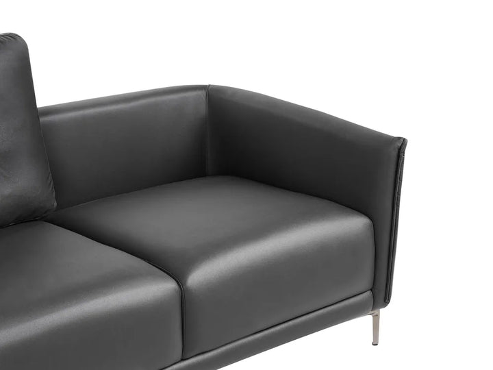 Sofa 2 Seater Fabric Black Doynton