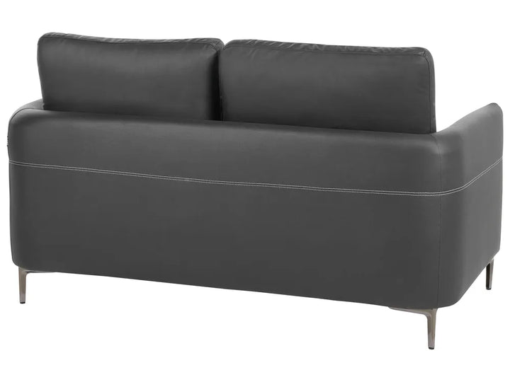 Sofa 2 Seater Fabric Black Doynton