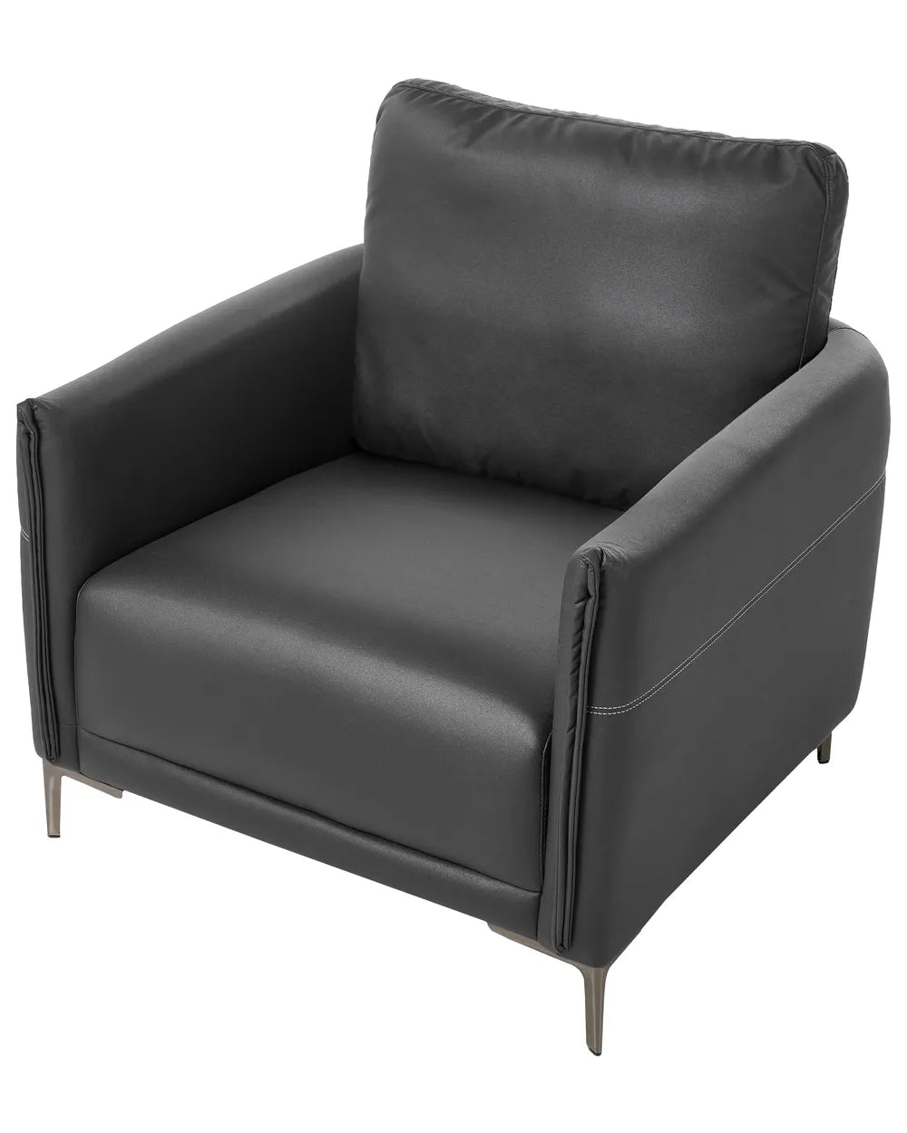 Armchair Fabric Black Doynton