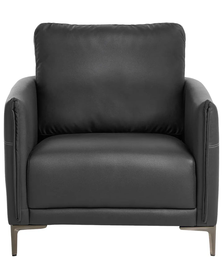 Armchair Fabric Black Doynton