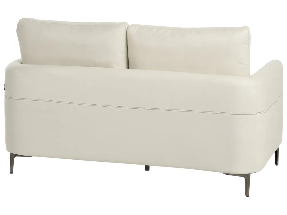 Living Room Set 6 Seater Fabric Light Beige Doynton