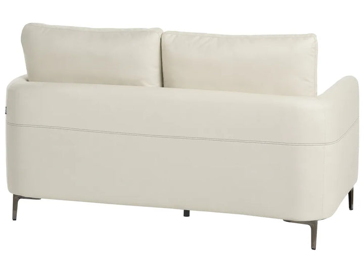Living Room Set 6 Seater Fabric Light Beige Doynton