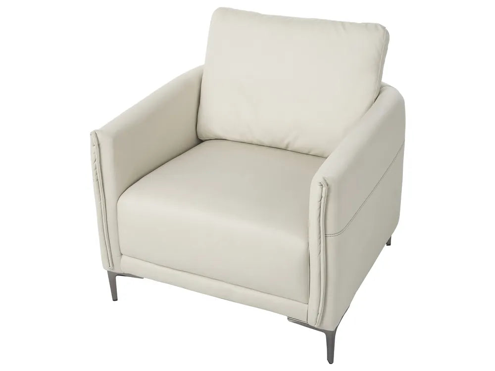 Living Room Set 6 Seater Fabric Light Beige Doynton