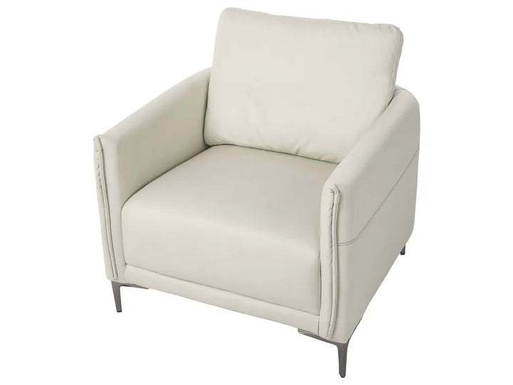 Living Room Set 6 Seater Fabric Light Beige Doynton