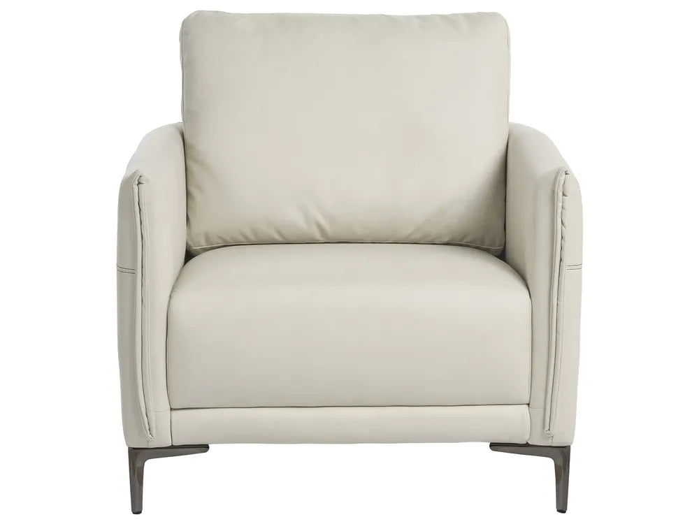 Living Room Set 6 Seater Fabric Light Beige Doynton