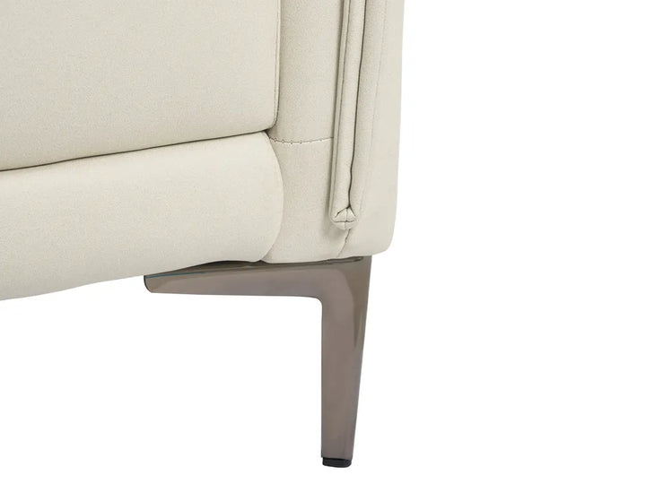Living Room Set 6 Seater Fabric Light Beige Doynton