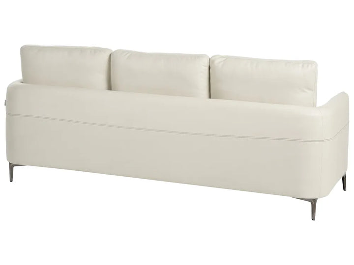 Living Room Set 6 Seater Fabric Light Beige Doynton