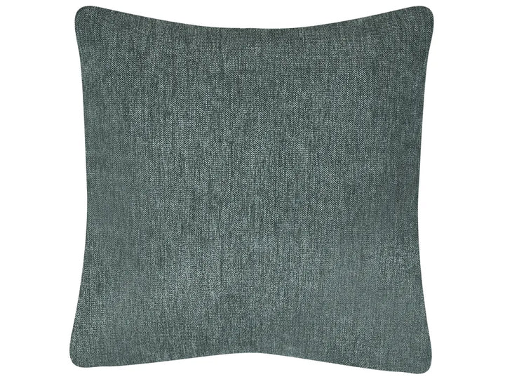 Living Room Set 4 Seater Fabric Green Chira