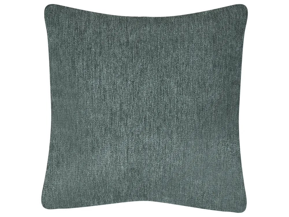 Living Room Set 4 Seater Fabric Green Chira