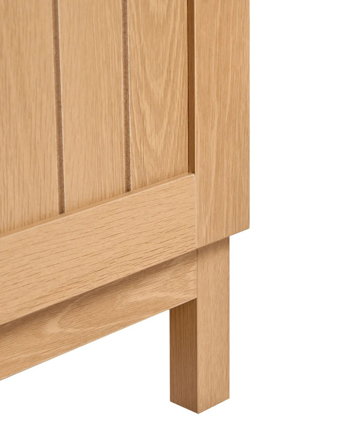 Shelving Unit 180 cm Light Brown Heleana