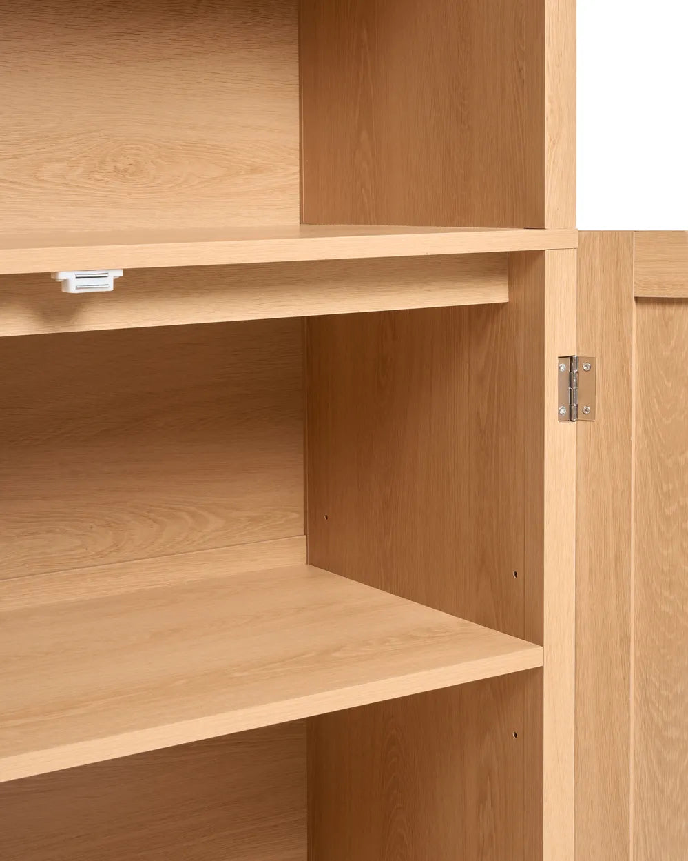 Shelving Unit 180 cm Light Brown Heleana