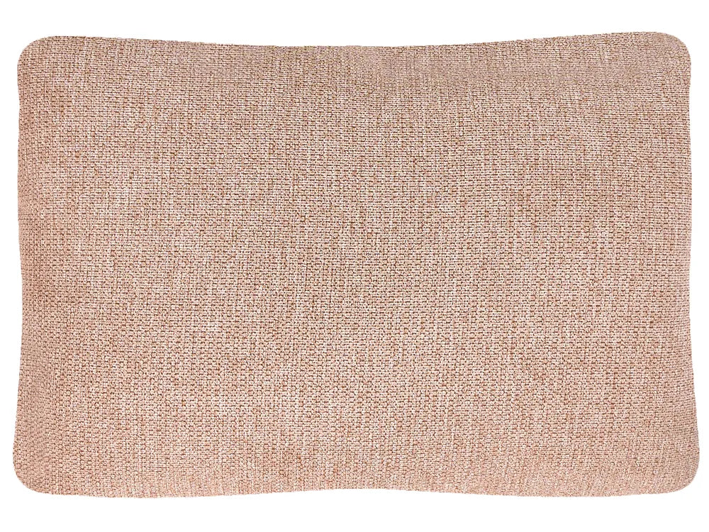 Living Room Set 4 Seater Fabric Pink Chira