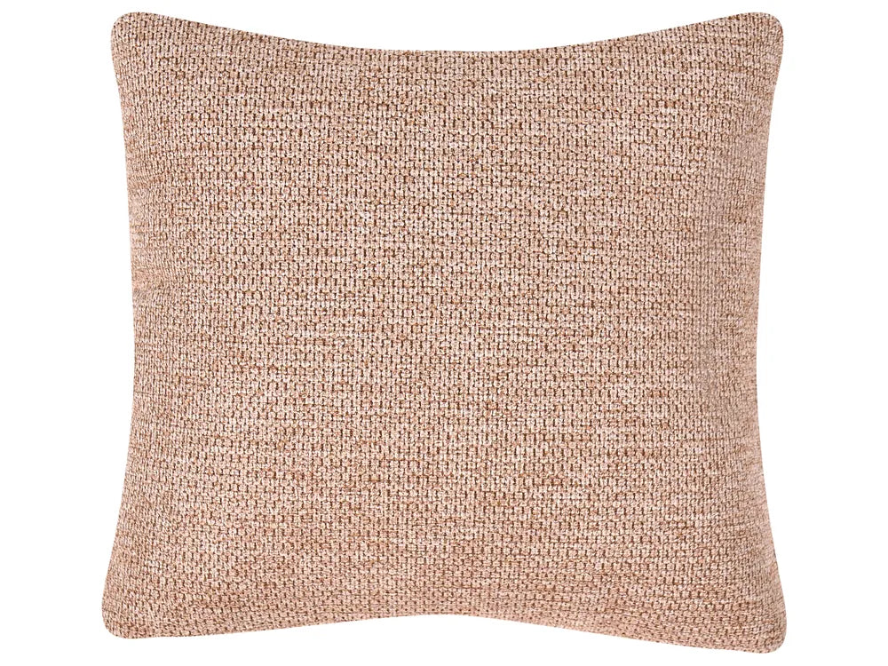 Living Room Set 4 Seater Fabric Pink Chira