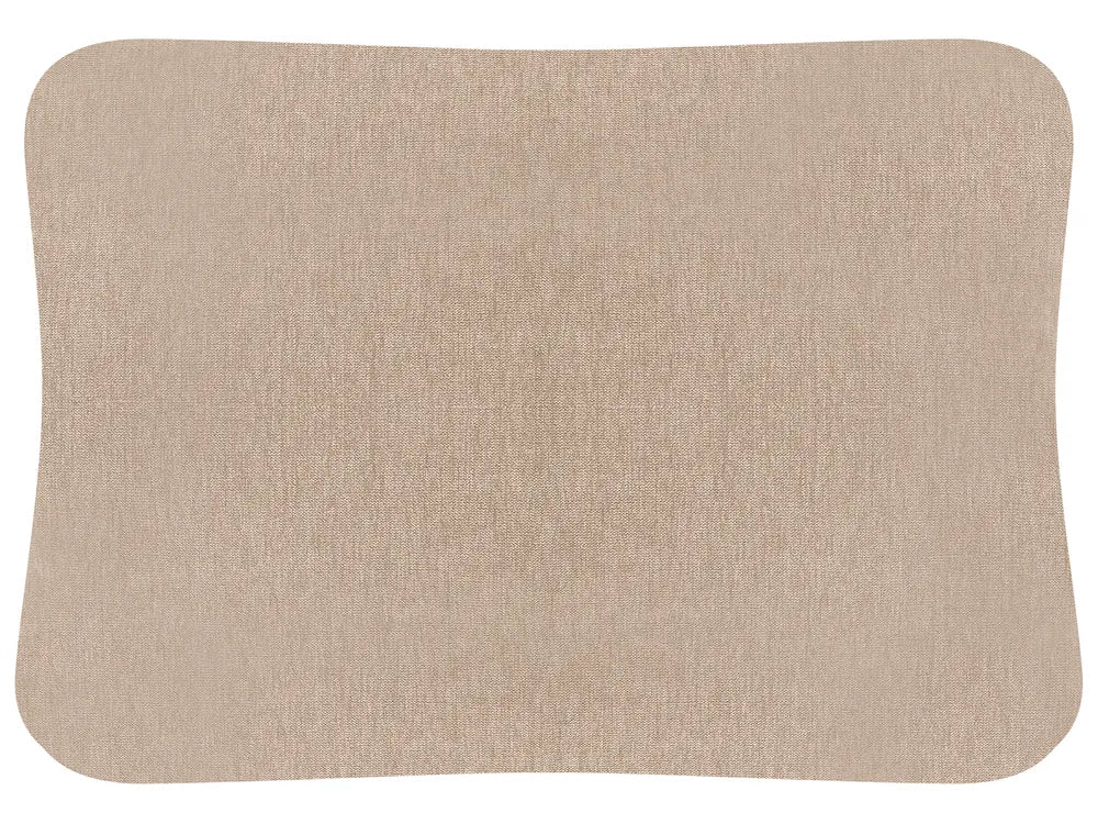 Sofa 3 Seater Fabric Brown Chira