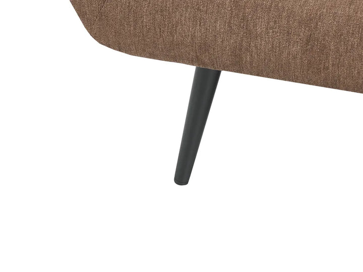 Sofa 3 Seater Fabric Brown Chira