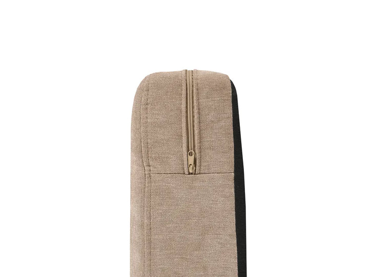 Sofa 3 Seater Fabric Brown Chira