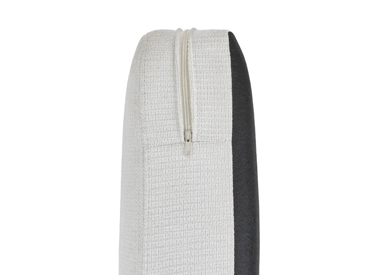 Sofa 3 Seater Fabric Black Chira